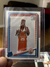2025 Panini Donruss WNBA - Saniya Rivers Rated Rookie #92 (RC)