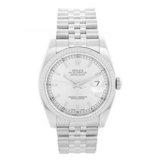 Rolex Datejust 116234 Stainless Steel Silver Dial Watch