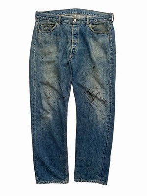 Vintage 1960s Levi s 501xx Big E Selvedge Single Stitch Denim Jeans