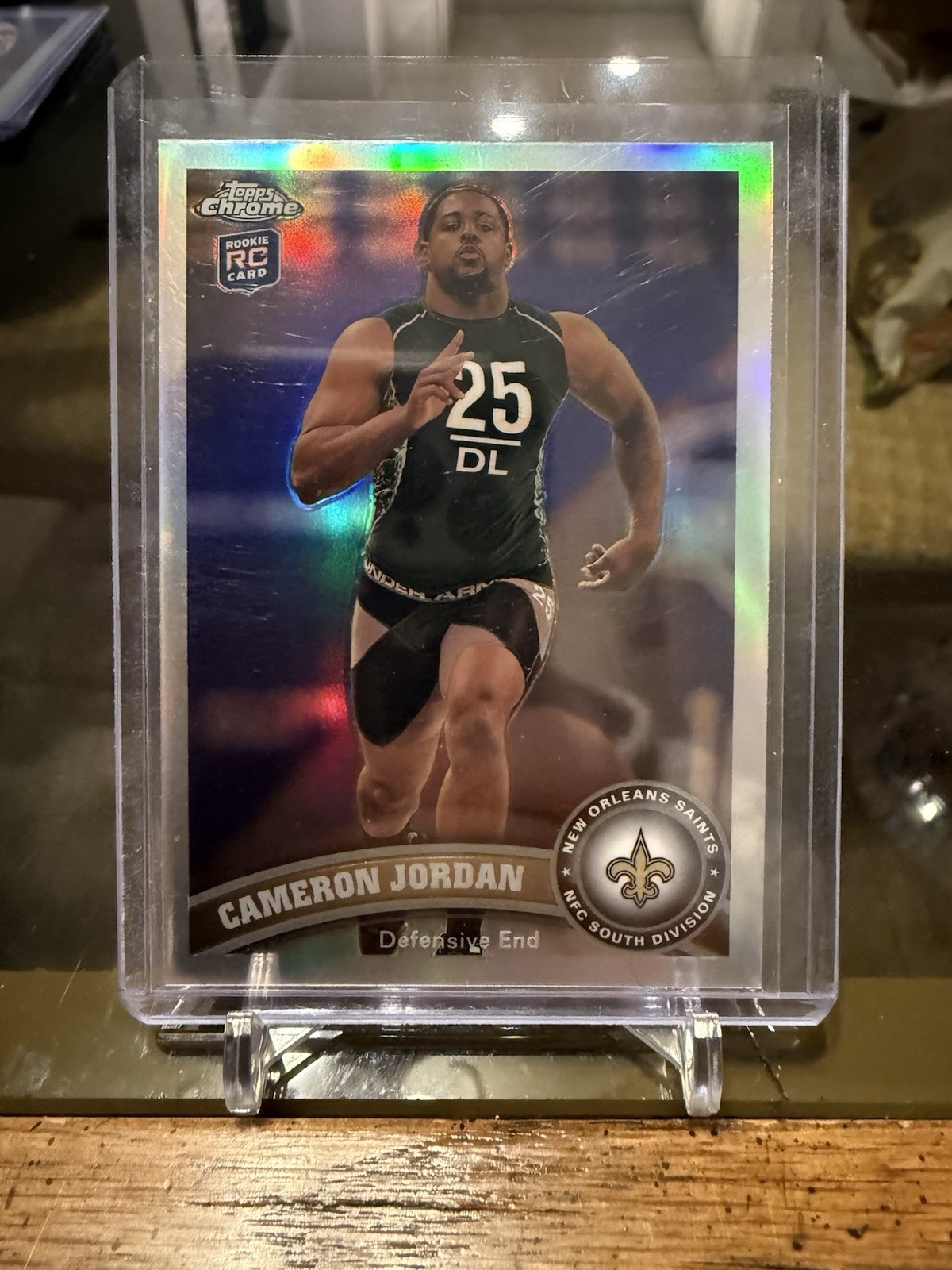 2011 Topps Chrome Cameron Jordan Rookie Refractor