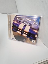 TEST DRIVE 6  for Sega Dreamcast Complete CIB SCRATCHED BUT WORKS #P30