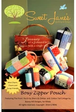 Boxy Zipper Pouch Pattern by Sweet Janes Quilting & Design