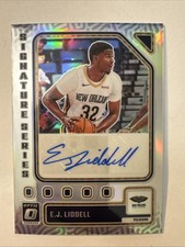2023-24 Donruss Optic Signature Series EJ Liddell Silver Holo Auto #SS-LID