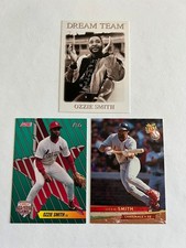 (3) OZZIE SMITH-1992 SCORE#14/18-1993 SCORE DREAM TEAM#532-1993 FLEER ULTRA#113