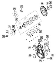 Genuine Mopar Transmission Adapter 68723536AA