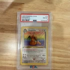 Pokemon 1999 1st Edition Fossil Dragonite 19/62 PSA 8