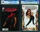 Amazing Spider-Man #640 & #641 CGC 9.8 White Pages MJ Variant Set Marvel