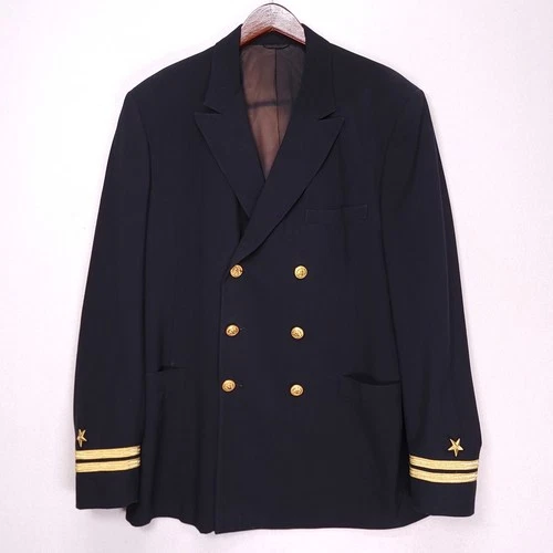 US Naval Academy USNA Midshipman Service Dress Blue Jacket Thorngate Navy 42R - product listing photo