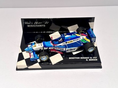 特価 MINICHAMPS (1/18) ベネトン B197 F1 BENETTON 1997 RENAULT B197 BERGER 1/18 MINICHAMPS