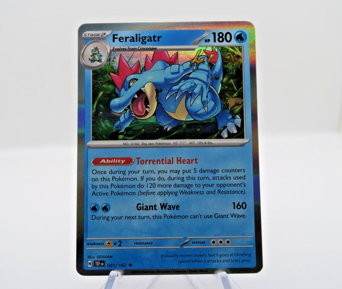 Feraligatr - Holo - 41/162 Temporal Forces - Pokémon TCG | eBay