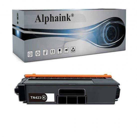 ALPHAINK TONER NERO COMPATIBILE PER BROTHER TN423 DCP L8410 HL L8260 8360 8690 8900