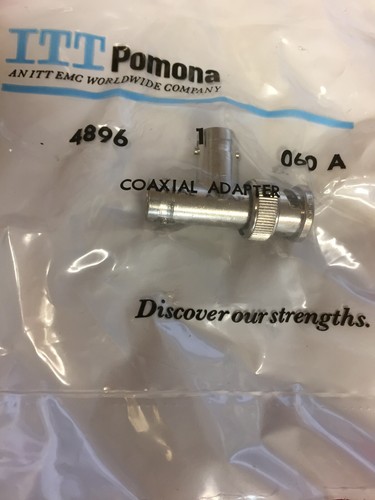 4896 POMONA CONN ADAPT STECKER AUF BUCHSE BNC