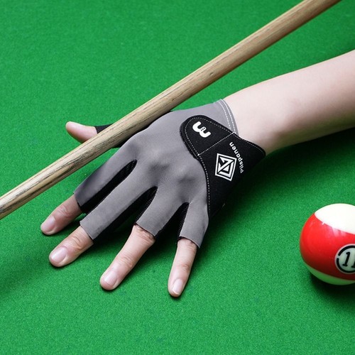 Left Hand Snooker Glove 5-Finger Billiard Training Gloves Pool Cue - 第 7/15 張圖片