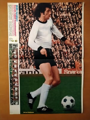 Bernhard Cullmann auf einem großen Bravo-Starschnitt-Poster von 1974   
