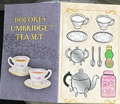 NEW MGA miniverse make it mini HARRY POTTER POTION DOLORES UMBRIDGE TEA SET