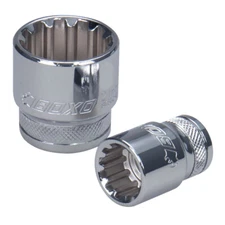 3/8" Drive MULTIfix Spline Socket 9mm 28mm in height SKS32-09