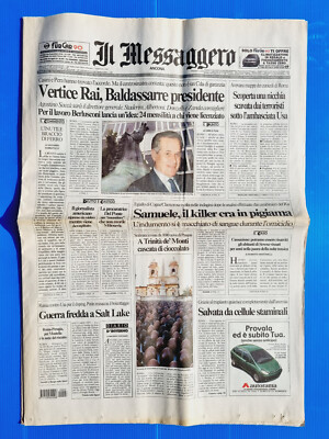 THE MESSENGER 23 FEBRUARY 2002 ANTONIO BALDASSARE - COGNE - TRINITA DE MONTI