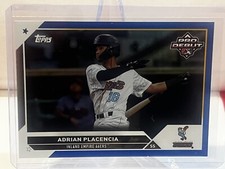 2023 Topps Pro Debut ADRIAN PLACENCIA Los Angeles Angels PD-126 Blue Foil #/150