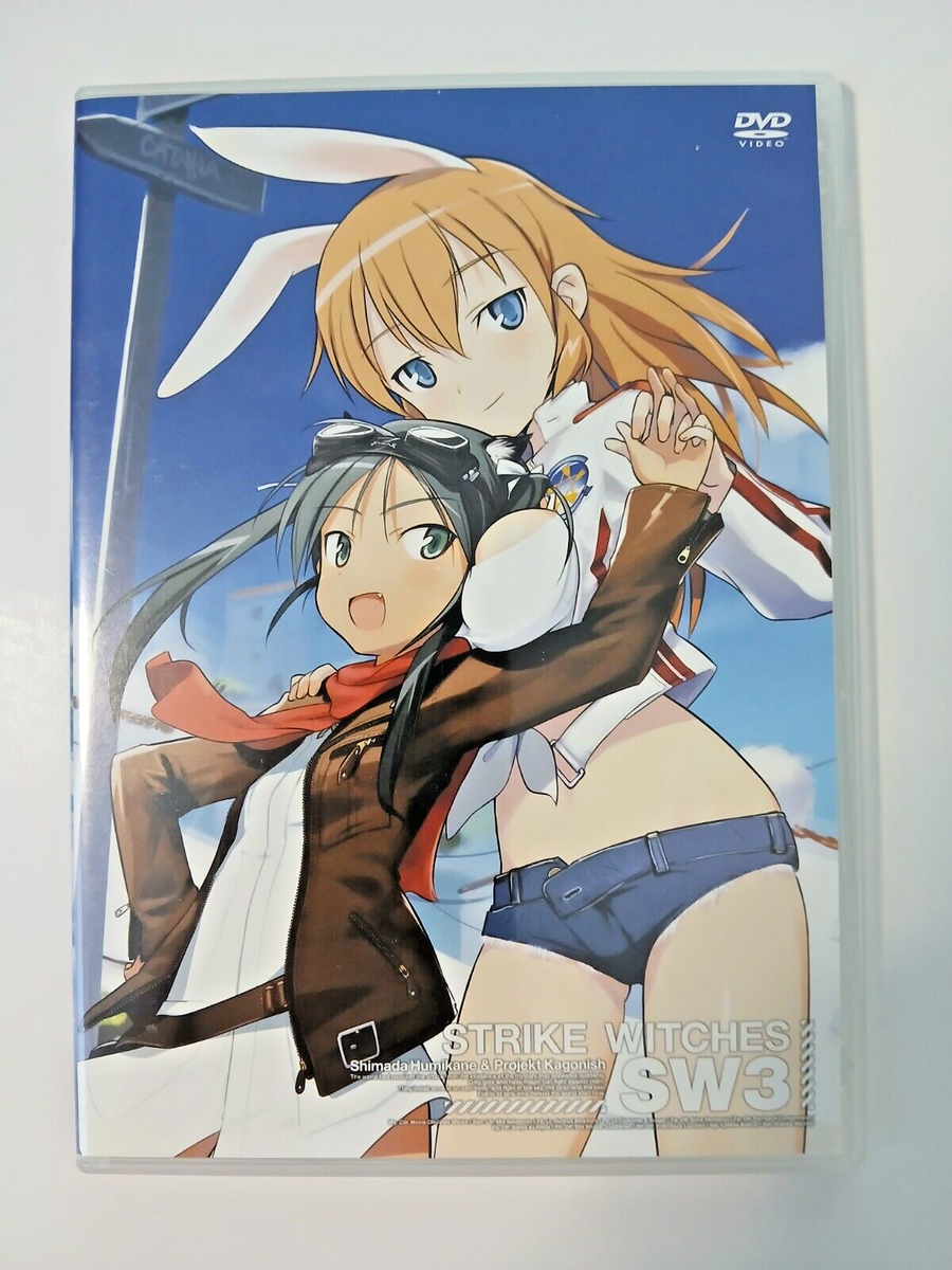 Strike Witches vol 3 limited edition DVD (Japan import) special