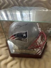 TOM BRADY NEW ENGLAND PATRIOTS SIGNED FULL SIZE HELMET CERTIFIED