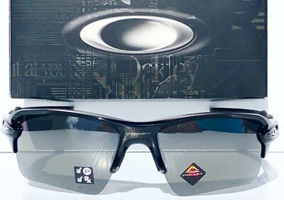 NEW* Oakley FLAK 2.0 Black w PRIZM Black POLARIZED XL Lens