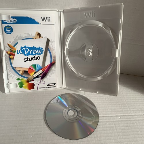 Wii Play Wii Game Party Wii U Draw Studio bundle of 4 games All Complete With Ma - Picture 20 of 22