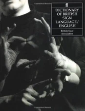 Dictionary of British Sign Language - Paperback - GOOD