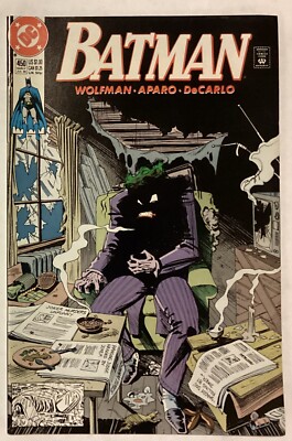 BATMAN #450 1990 DC Comics - Aparo Art, Breyfogle Joker cover VF/NM