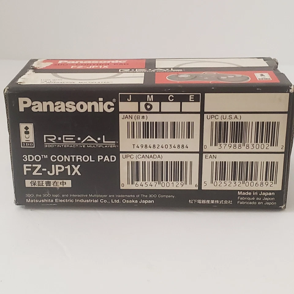 Panasonic 3DO Control Pad FZ-JP1X New In Damaged Box - Image 3 of 4