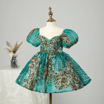 its my 1st birthday dress Shop Little Girls Luxury Birthday Party Dresses for Summer – Children's  Territory a Unit of VIC&SI LLC main image 0