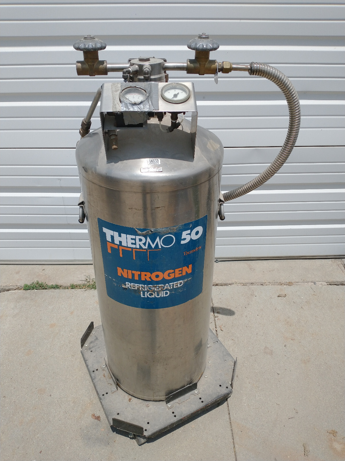 Thermo 50 cryogenic liquid nitrogen tank w/ wand/hose Cuisine