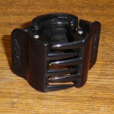 Used Black Linziclip Hair Clip