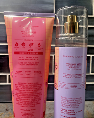 Bath & Body Works Starfruit Sangria Fine Fragrance Mist and Body