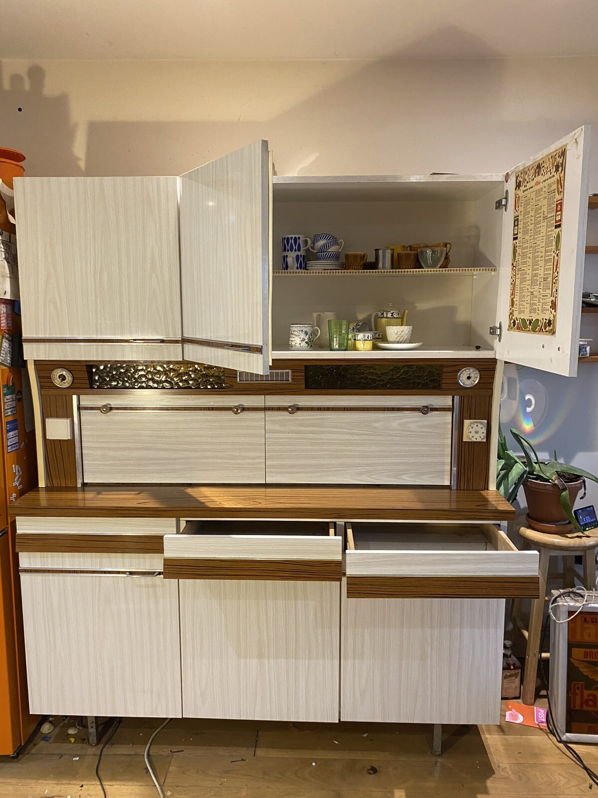 vintage French kitchen cupboard 60s/70s eBay