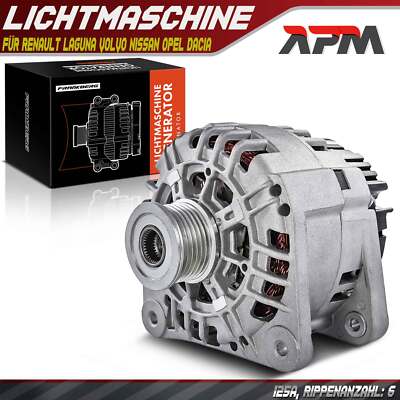 Lichtmaschine Generator 125A für Renault Laguna VOLVO S40 V40 Nissan Opel Dacia
