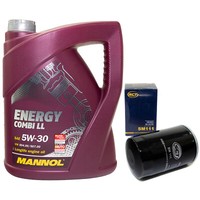MotoröL Set 5W-30 5 Liter + ÖLfilter SM 111 FüR Audi 80 90 Seat Skoda VW Touran