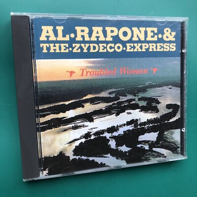 Al Rapone & Zydeco Express TROUBLED WOMAN Live Bluegrass Folk CD Cajun Dresden