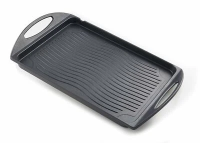 EVA COLLECTION Eva Piastra rigata bistecchiera alluminio pressofuso rettangolare 42x27 cm Rotex