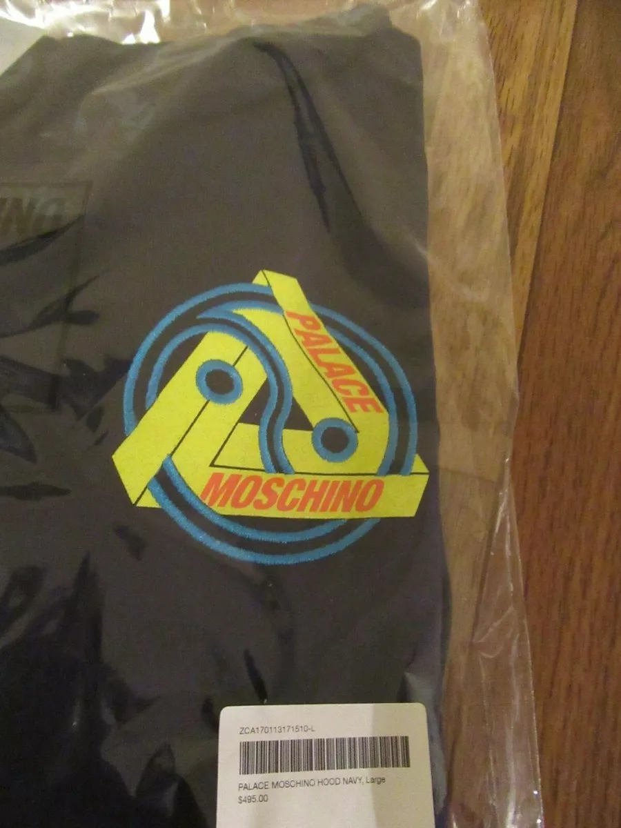 Palace Moschino Hood Blue