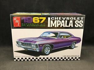 AMT 1967 Chevy Impala SS 1/25 scale plastic model car kit new 981