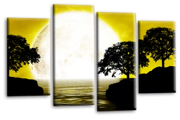 Canvas Floral & Garden Abstract Wall Hangings