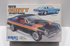 MPC CHEVY SPORTBACK SCALE 1:25 MODEL KIT 1-7827 INCOMPLETE