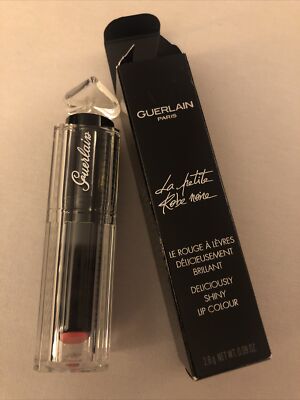Guerlain La Petite Robe Noire Deliciously Shiny Lip Color 060 Rose Ribbon 2.8g