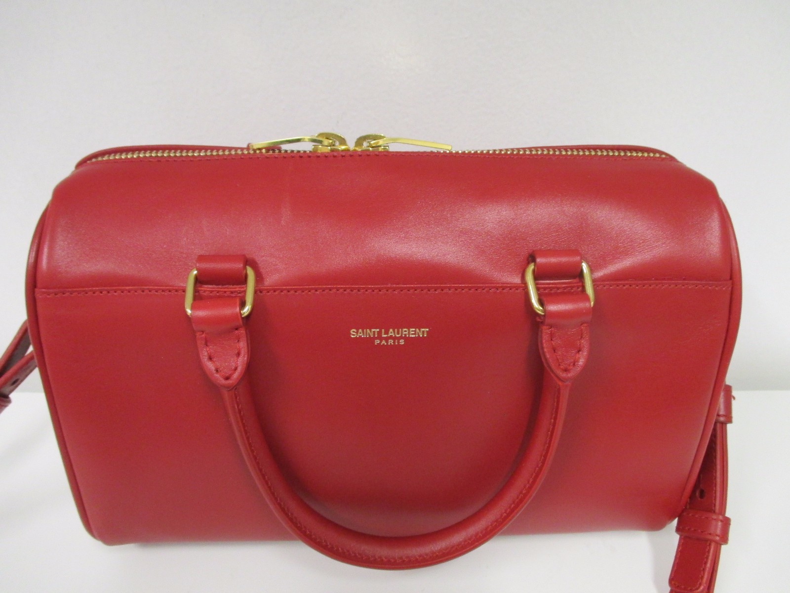 Borsa a tracolla SAINT LAURENT ""Small Borsone 3"" in pelle