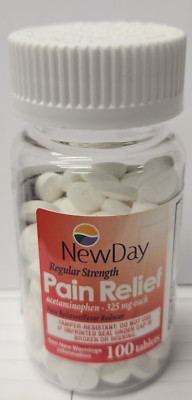 Lot of 2 Regular Strength Pain Reliever/Fever Reducer acetaminophen 325 mg