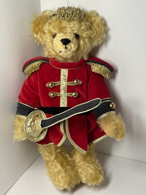 NWT Herman Spielwaren 1999 The Nutcracker Prince Bear Mohair limited 156/500 15 