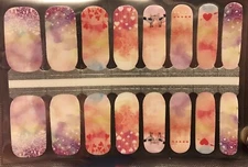 Color Nail Polish Strips, 16ct. Love Birds. READ DESCRIPTION BELOW😁