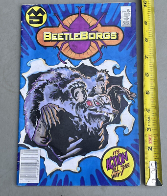 Rare Saban's Big Bad Beetleborgs Original TV Show Prop Comic Book