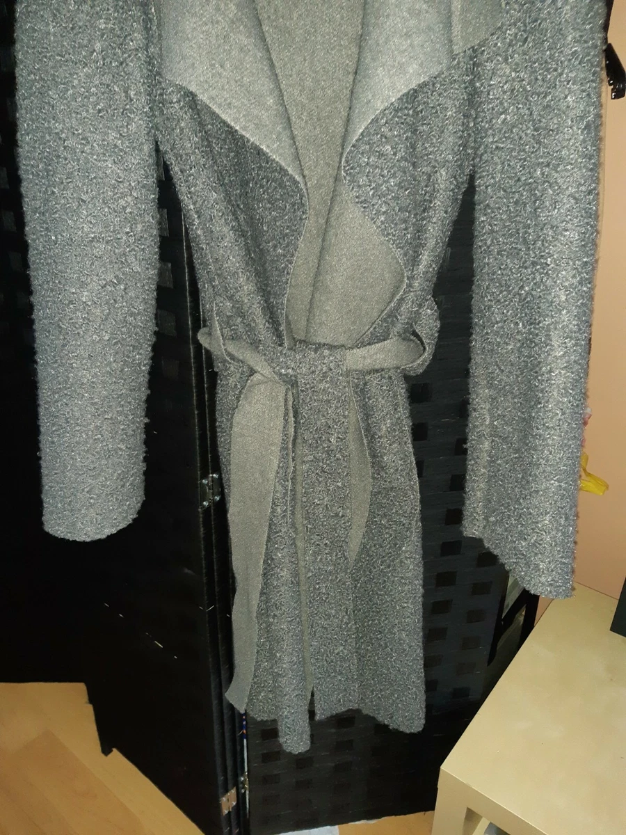 Womens Teddy Bear Waterfall Cardigan Coat eBay