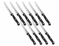 Fmprofessional Steakmesser/Pizzamesser 10Er-Set Mit Fleischmesser Aus Edelstahl